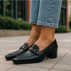 Predictions Women’s Black Heel Shoes Size 6